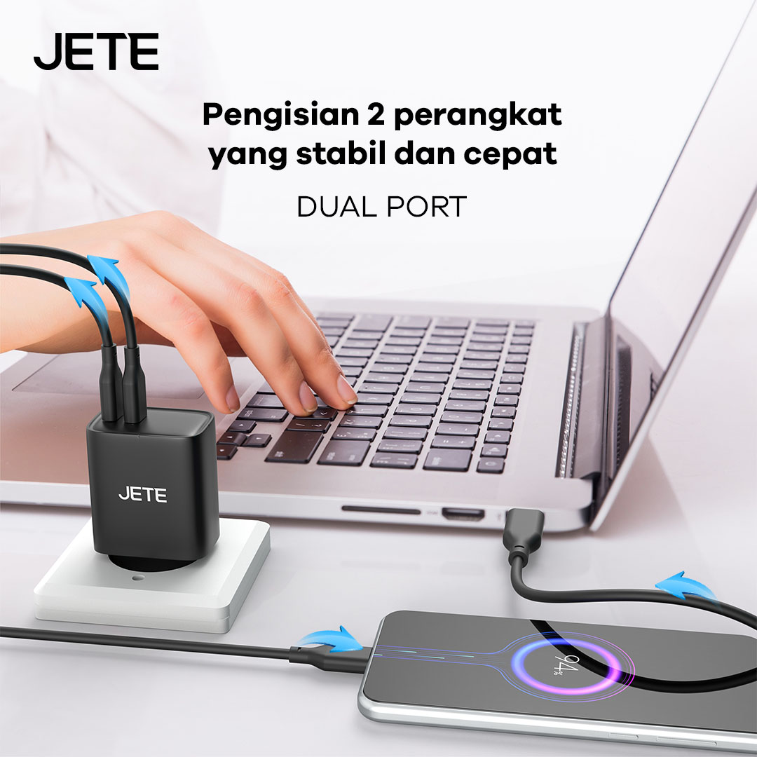 JETE E21 Series Charger 33W Dual Port